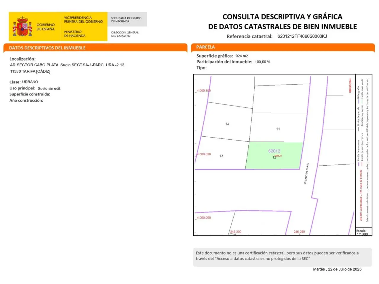 Imagen 16 de Grundstück in Urb. Atlanterra in neuem Wohngebiet, C/ Cabo de Plata