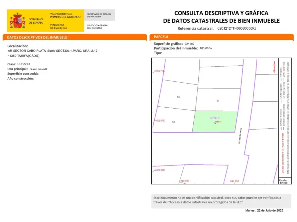 Imagen 16 de Grundstück in Urb. Atlanterra in neuem Wohngebiet, C/ Cabo de Plata