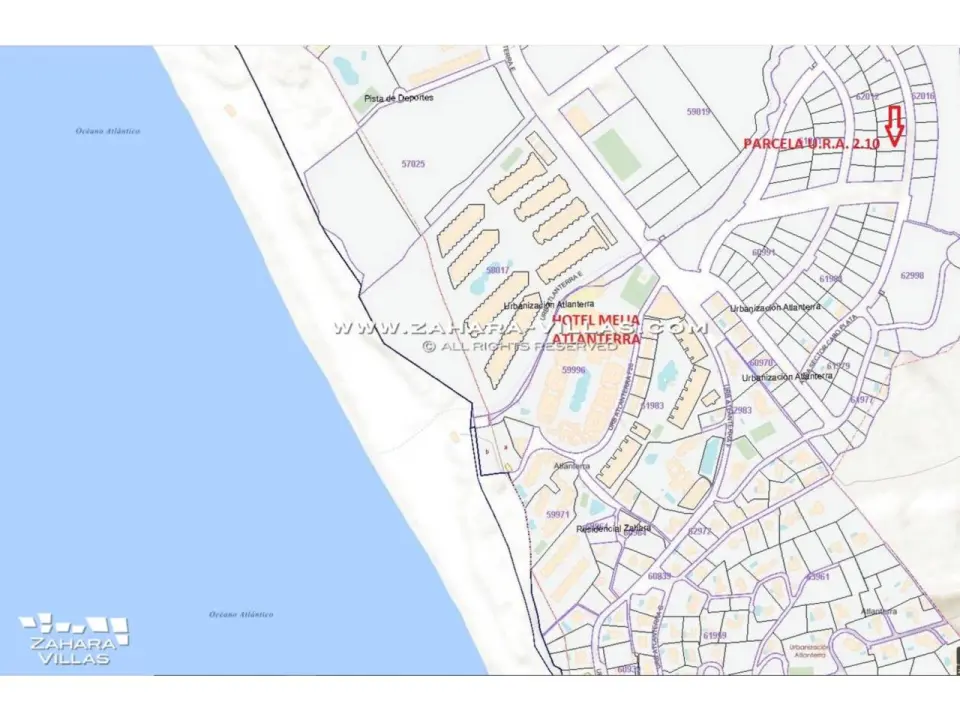 Imagen 7 de Plot in Urb. Atlanterra in new Residential area, C/ Cabo de Plata