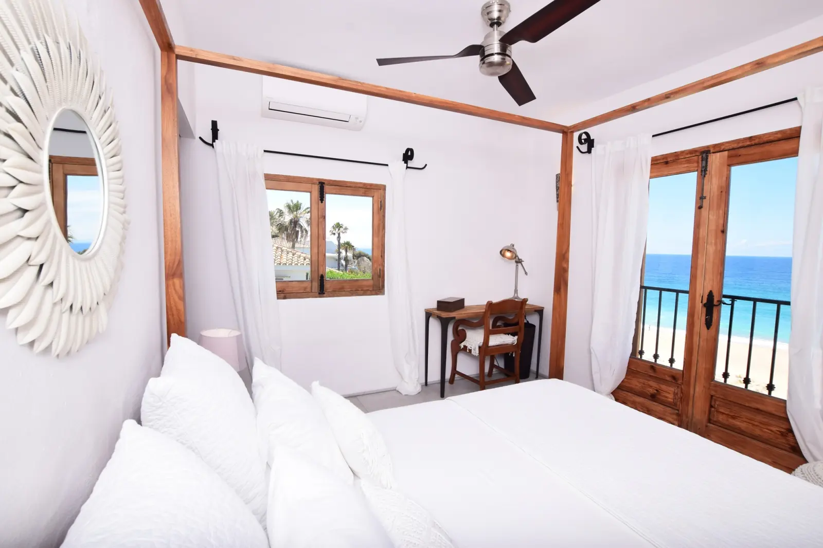 El Peñón - Dormitorio 1 con vistas al mar