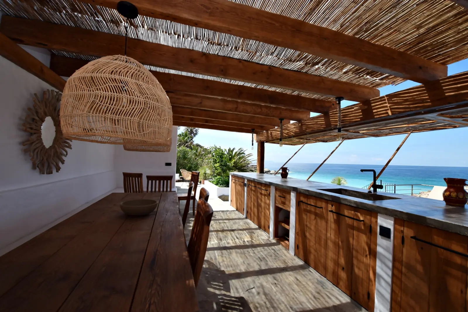 El Peñón - Cocina Exterior