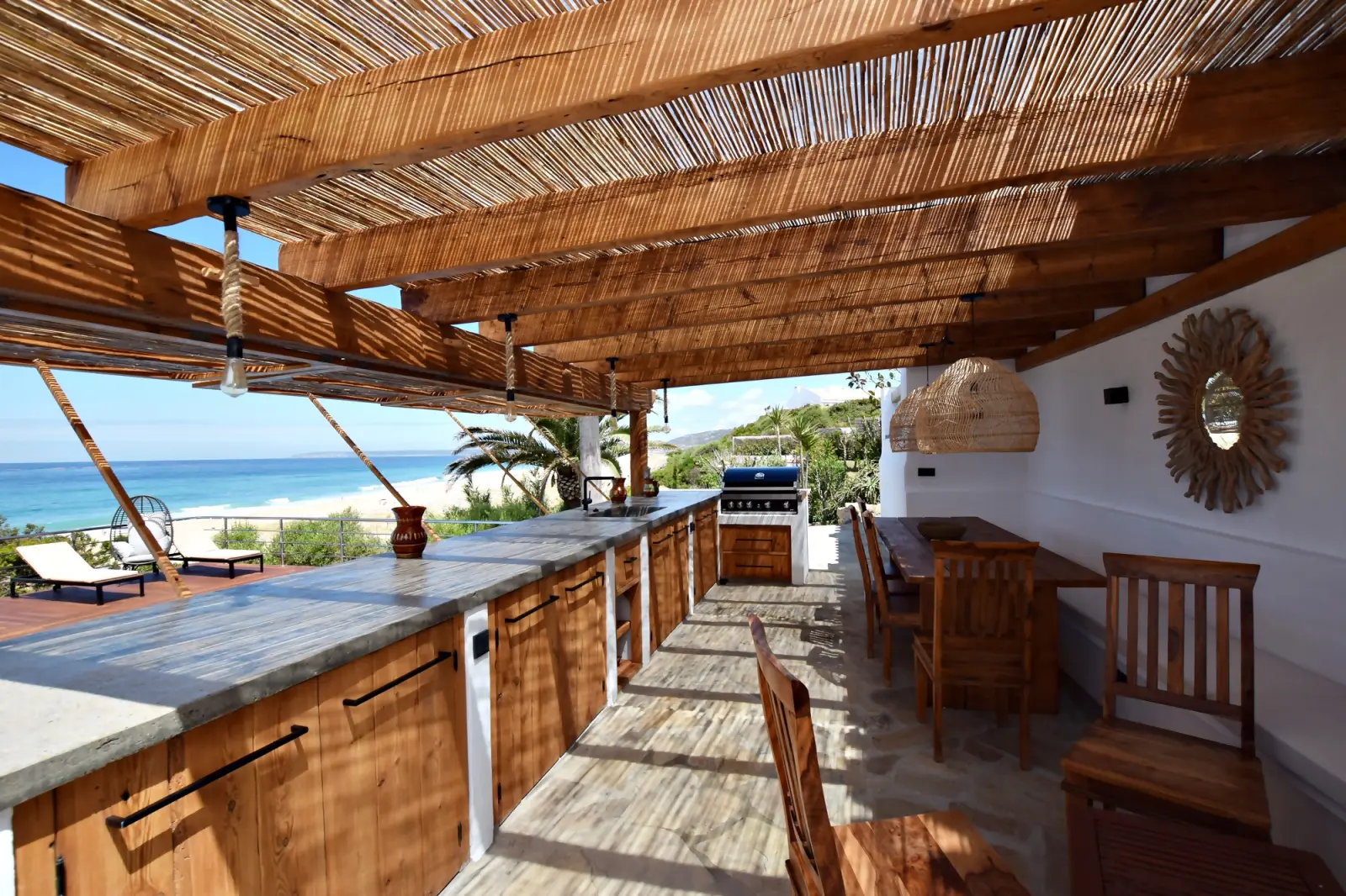 El Peñón - Cocina Exterior