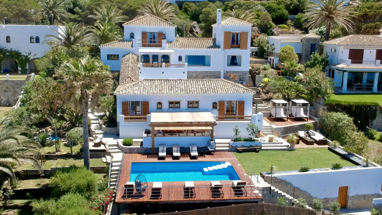 El Peñón - Vista aerea - Fachada