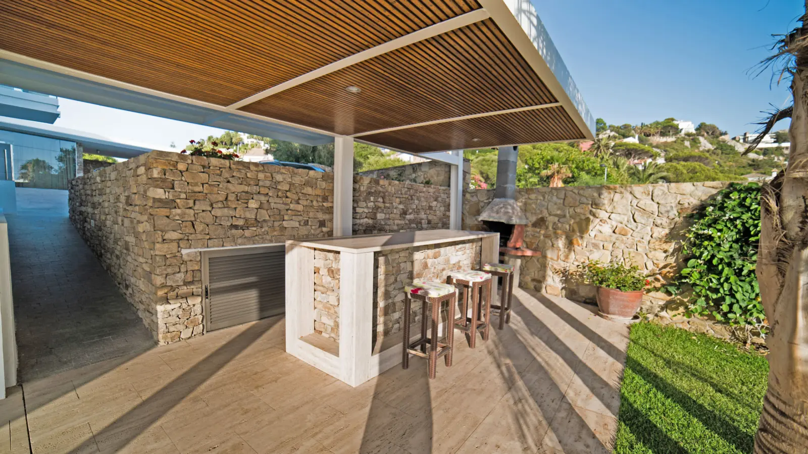 Sansoucci - Zona de BBQ