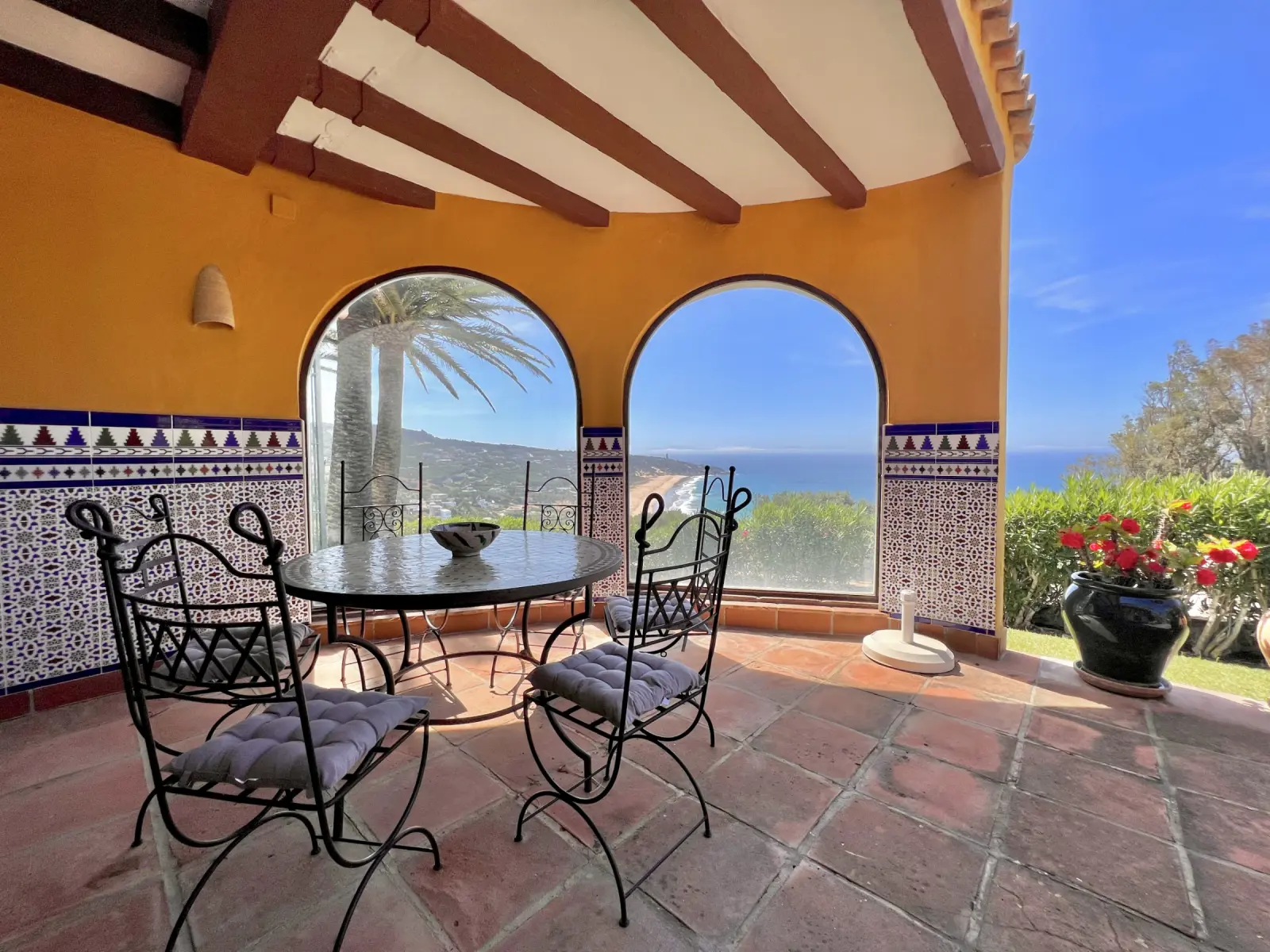 Villa del Mar - Porche cubierto