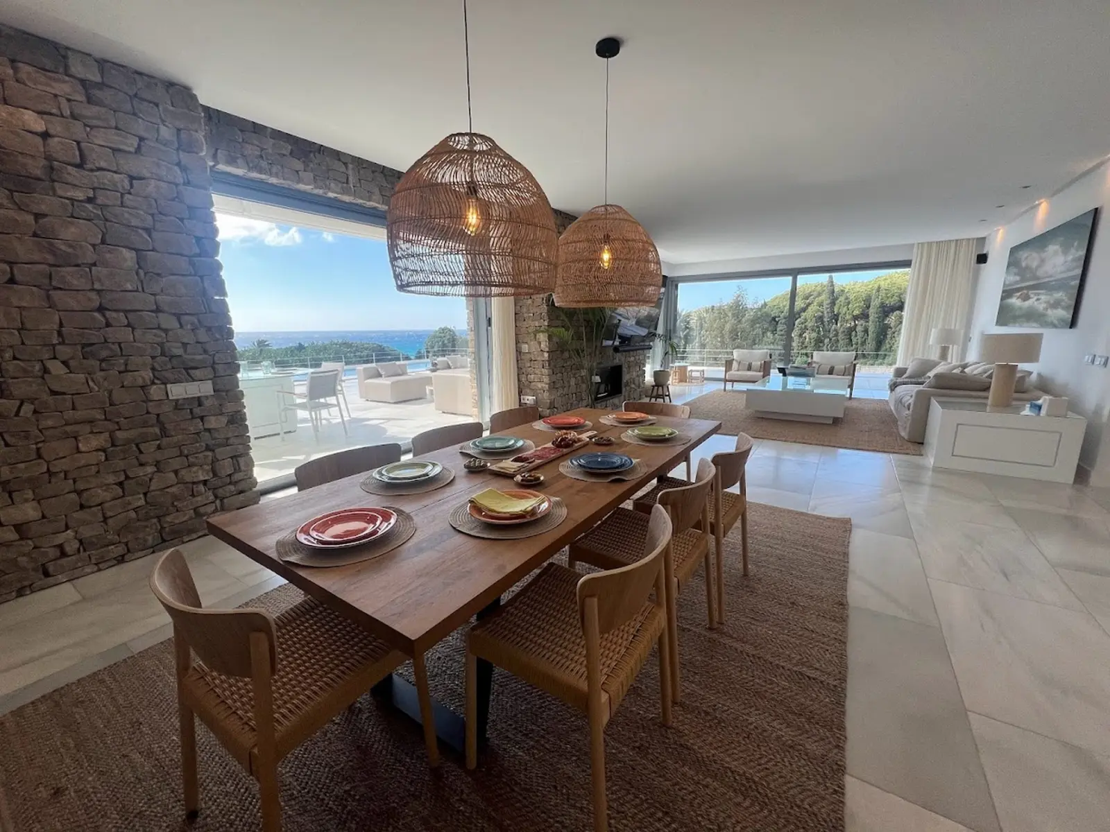 Atlántica - Comedor y sala de estar